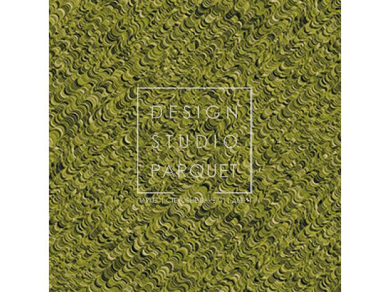 Ковровое покрытие Ege Carré Modular Contrast wavy shells green RFM5275C6536